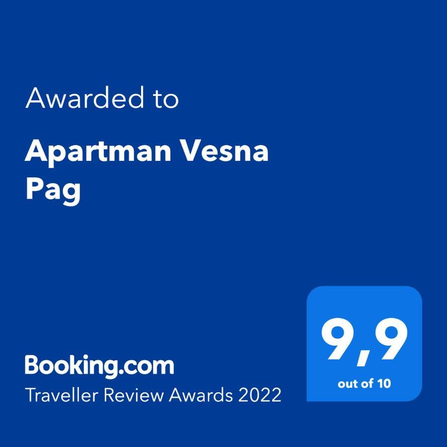 Apartman Vesna Pag Διαμέρισμα Pag Town Εξωτερικό φωτογραφία